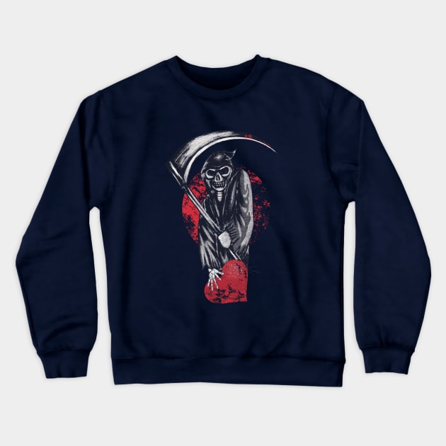 reaper Crewneck Sweatshirt by inkzella